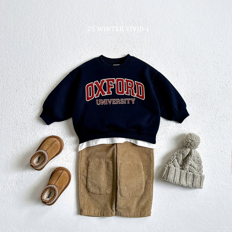 Vivid I - Korean Children Fashion - #kidzfashiontrend - Oxford Sweatshirt - 9