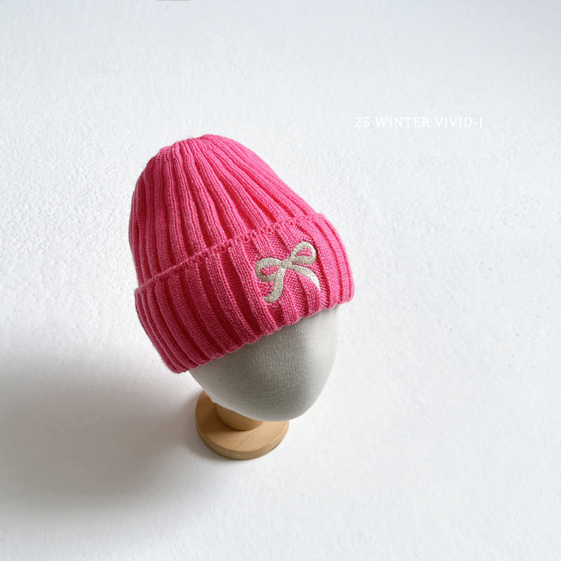 Vivid I - Korean Children Fashion - #kidzfashiontrend - Ribbon Beanie - 7