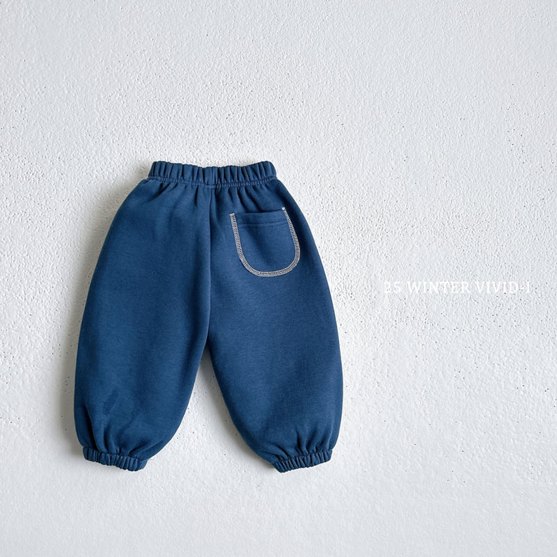 Vivid I - Korean Children Fashion - #kidzfashiontrend - Pocket Jogger Pants - 8