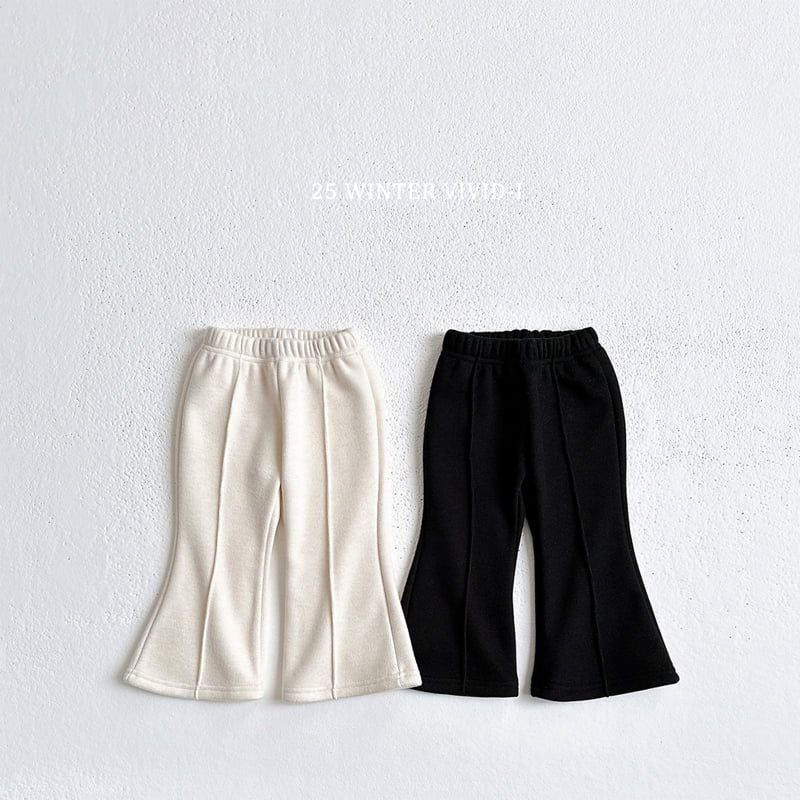 Vivid I - Korean Children Fashion - #littlefashionista - Knit Pintuck Pants