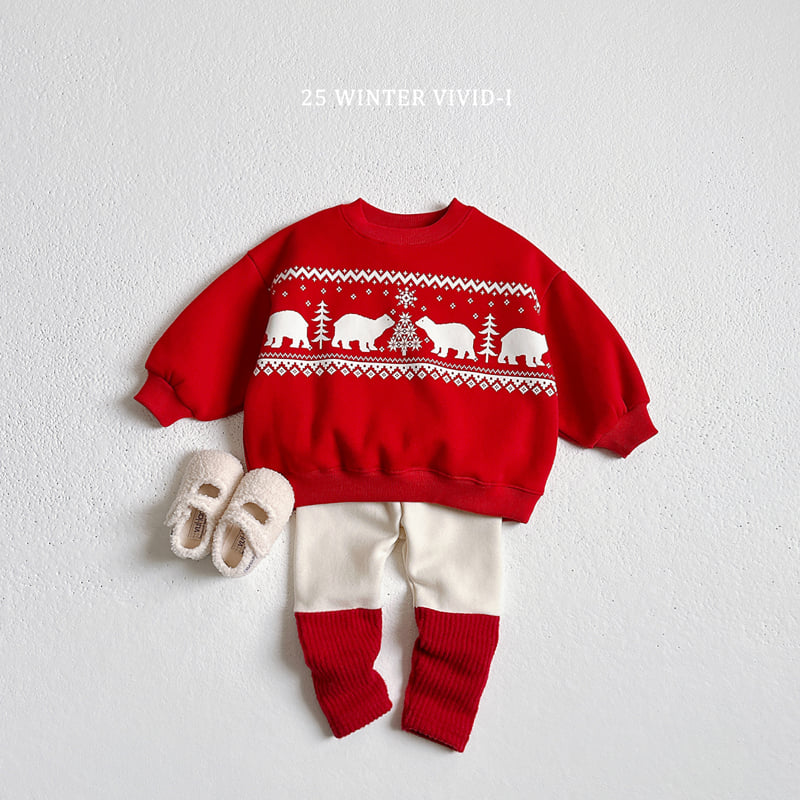 Vivid I - Korean Children Fashion - #littlefashionista - Winter Nordic Sweatshirt - 12