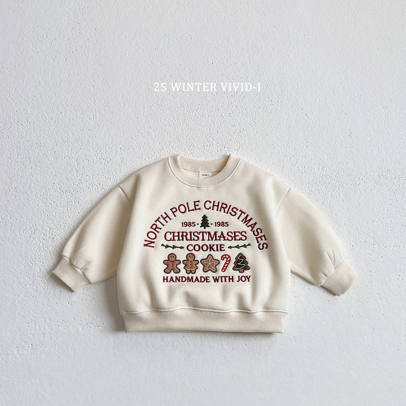 Vivid I - Korean Children Fashion - #littlefashionista - Christmas Cookie Sweatshirt - 3