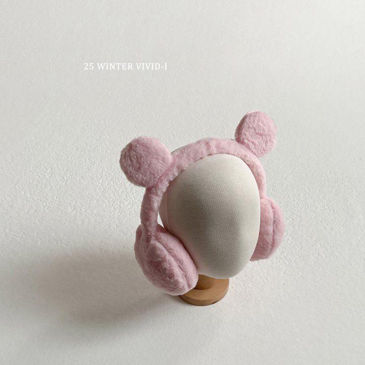 Vivid I - Korean Children Fashion - #littlefashionista - Teddy Bear Earmuffs - 6