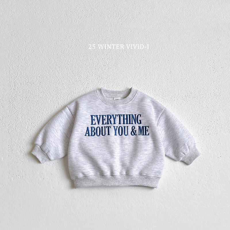 Vivid I - Korean Children Fashion - #Kfashion4kids - You Me Sweatshirt - 4