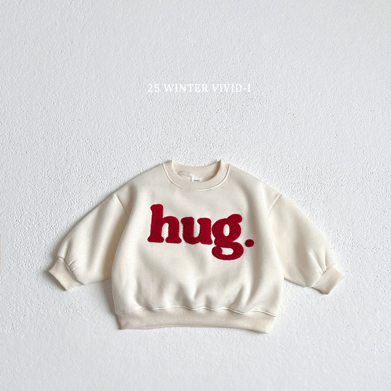 Vivid I - Korean Children Fashion - #littlefashionista - Hug Boucle Sweatshirt - 3