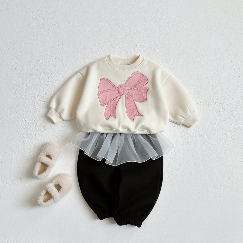 Vivid I - Korean Children Fashion - #littlefashionista - Fleece Chiffon Pants - 12