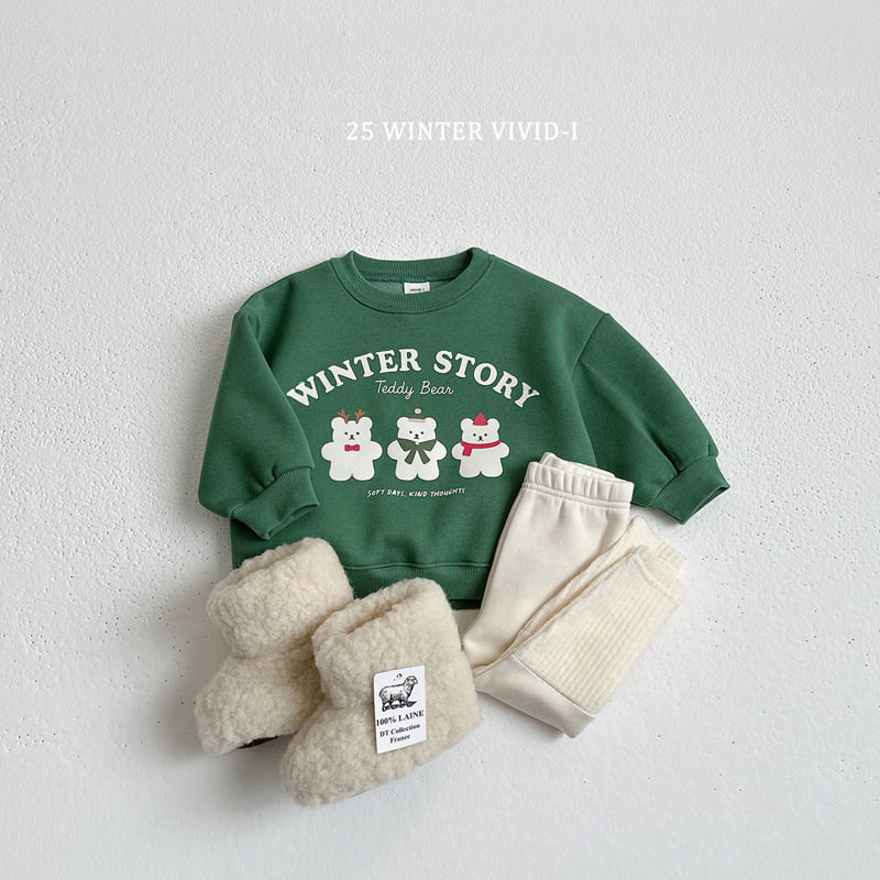 Vivid I - Korean Children Fashion - #magicofchildhood - Knit Warmer Leggings - 10