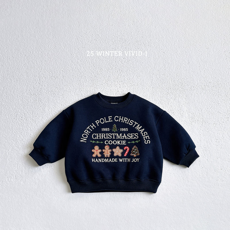 Vivid I - Korean Children Fashion - #littlefashionista - Christmas Cookie Sweatshirt - 4