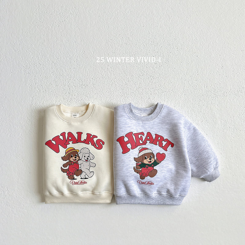 Vivid I - Korean Children Fashion - #magicofchildhood - Fleece Pop Art Sweatshirt - 3