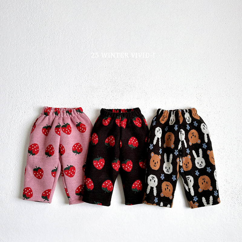 Vivid I - Korean Children Fashion - #minifashionista - Knit Pattern Pants