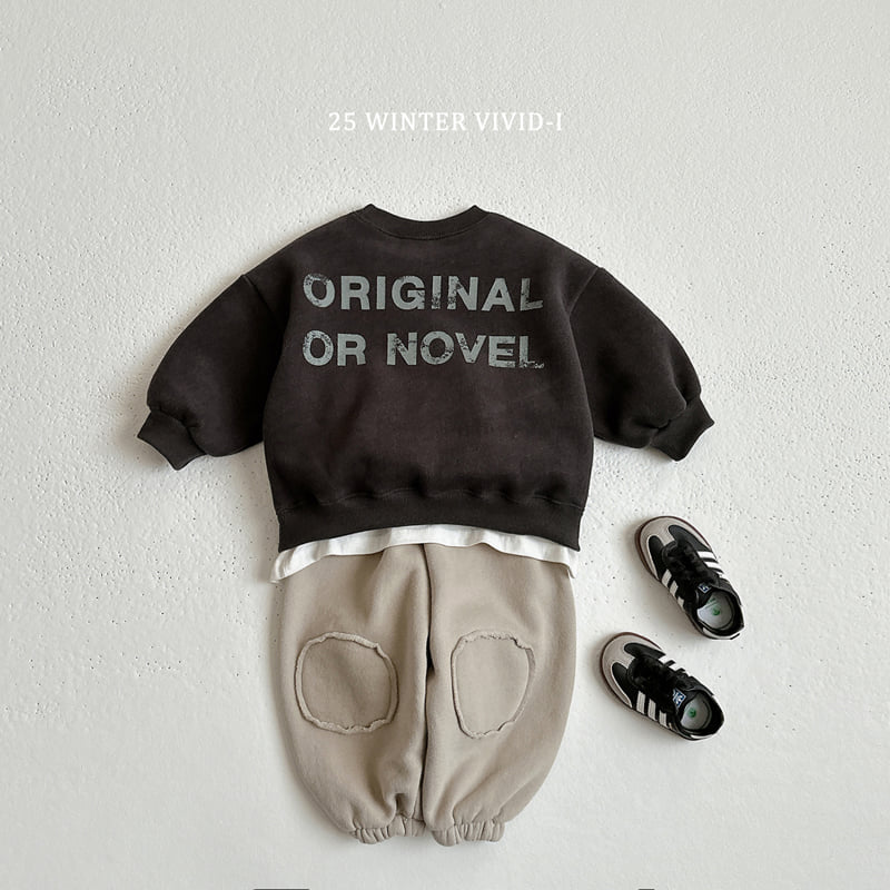 Vivid I - Korean Children Fashion - #minifashionista - Double Fleece Jogger Pants - 12