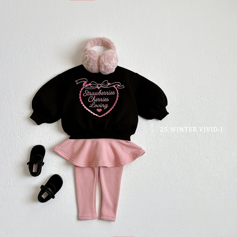 Vivid I - Korean Children Fashion - #minifashionista - Winter Fleece Skirt Leggings - 7