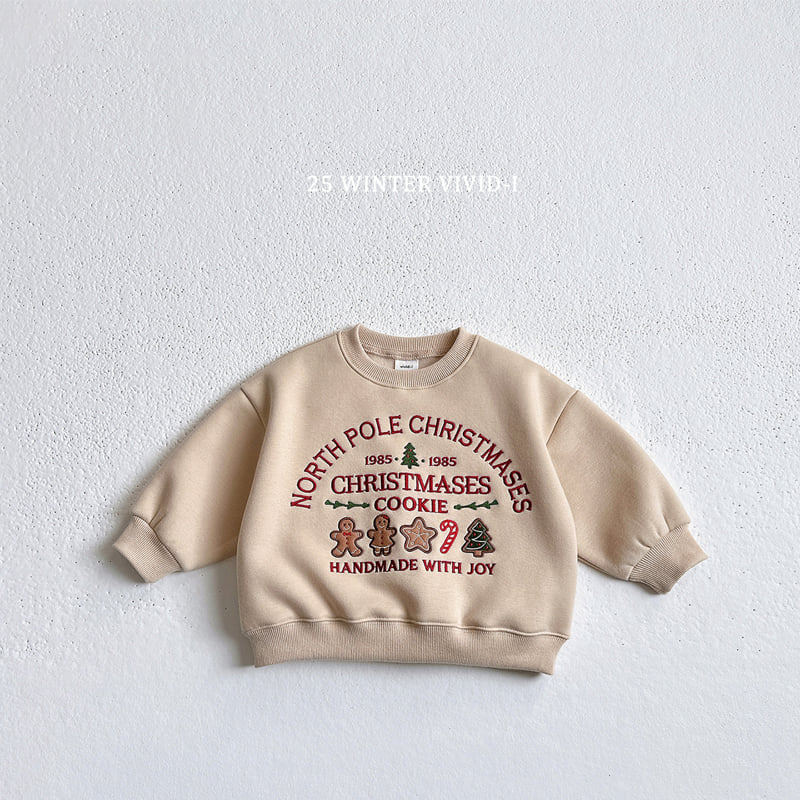 Vivid I - Korean Children Fashion - #minifashionista - Christmas Cookie Sweatshirt - 5
