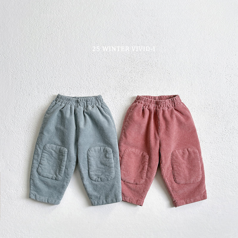 Vivid I - Korean Children Fashion - #magicofchildhood - Corduroy Bread Pants - 4