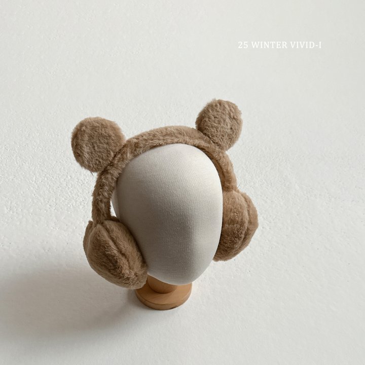 Vivid I - Korean Children Fashion - #minifashionista - Teddy Bear Earmuffs - 8