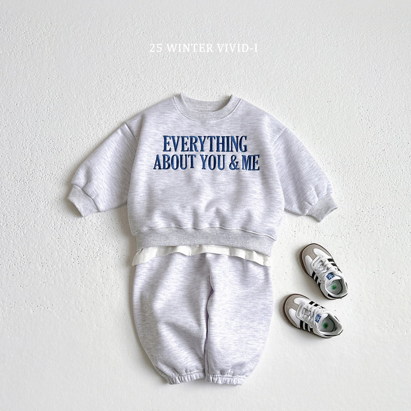 Vivid I - Korean Children Fashion - #minifashionista - You Me Sweatshirt - 6