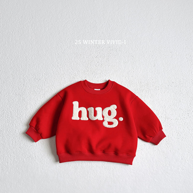 Vivid I - Korean Children Fashion - #minifashionista - Hug Boucle Sweatshirt - 5