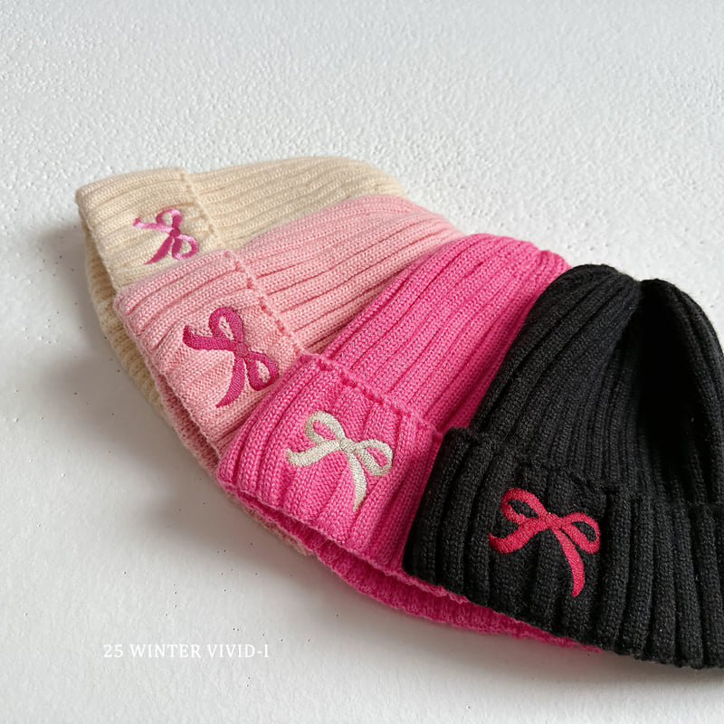 Vivid I - Korean Children Fashion - #minifashionista - Ribbon Beanie - 11