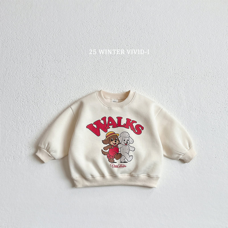 Vivid I - Korean Children Fashion - #magicofchildhood - Fleece Pop Art Sweatshirt - 4