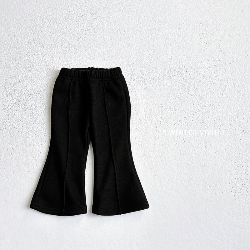 Vivid I - Korean Children Fashion - #minifashionista - Knit Pintuck Pants - 4