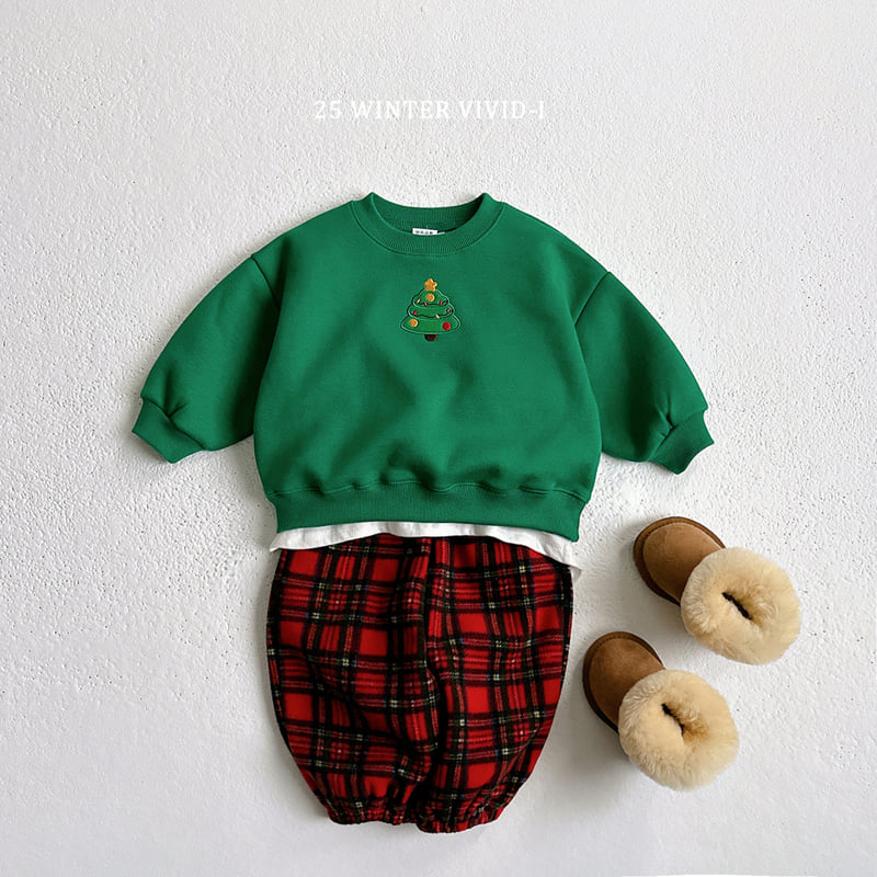 Vivid I - Korean Children Fashion - #prettylittlegirls - Fleece Printed Jogger Pants - 9