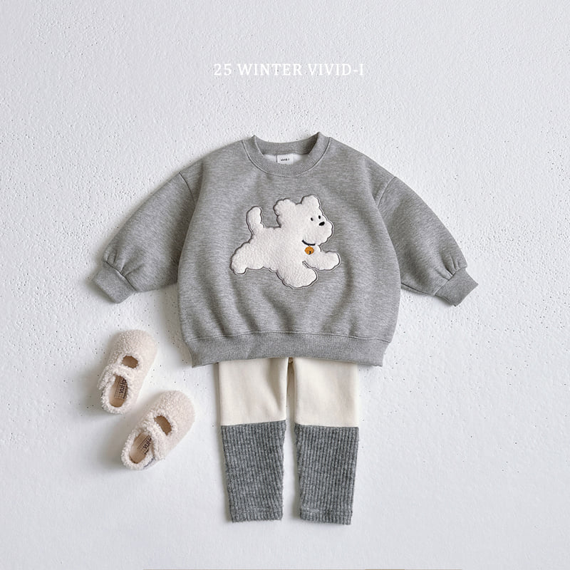 Vivid I - Korean Children Fashion - #prettylittlegirls - Knit Warmer Leggings - 12