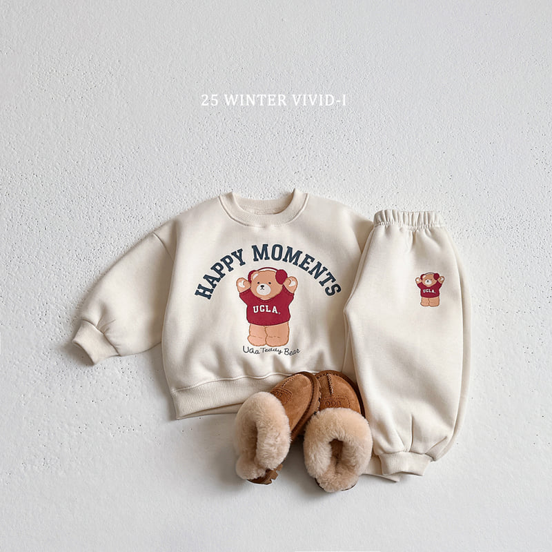 Vivid I - Korean Children Fashion - #minifashionista - Ear Muff Bear Set - 4