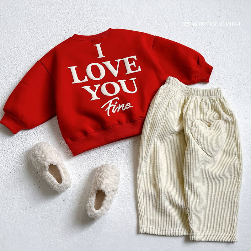 Vivid I - Korean Children Fashion - #stylishchildhood - Heart Pocket Corduroy Pants - 8