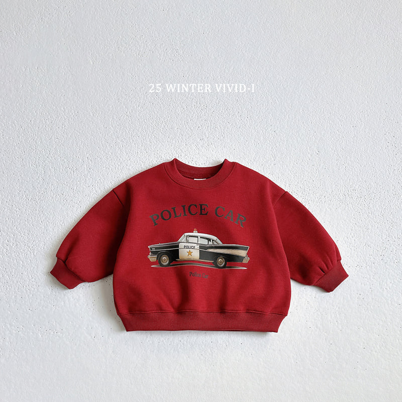 Vivid I - Korean Children Fashion - #toddlerclothing - Classic Car Sweatshirt - 4
