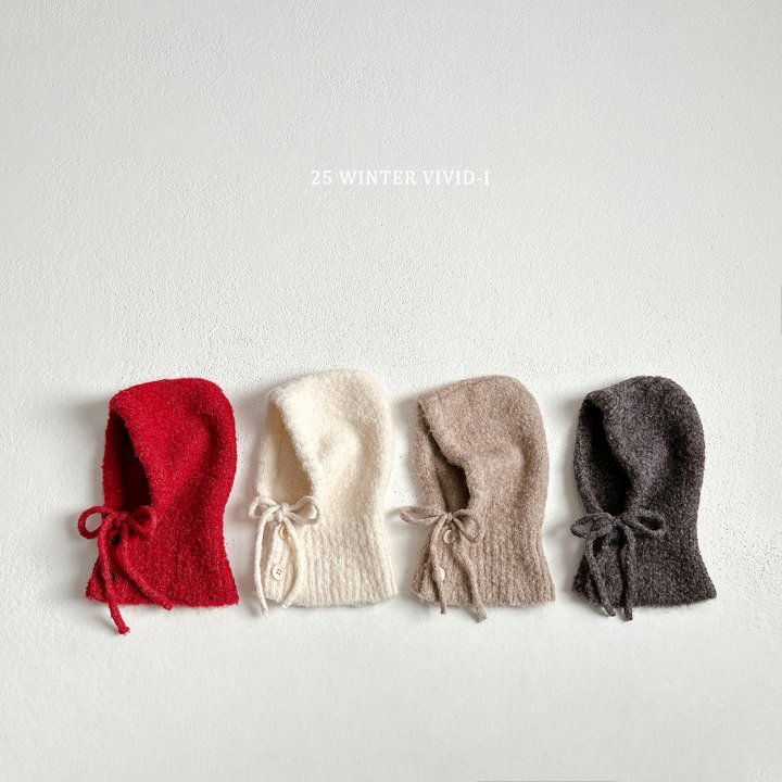 Vivid I - Korean Children Fashion - #stylishchildhood - Angora Balaclava - 2