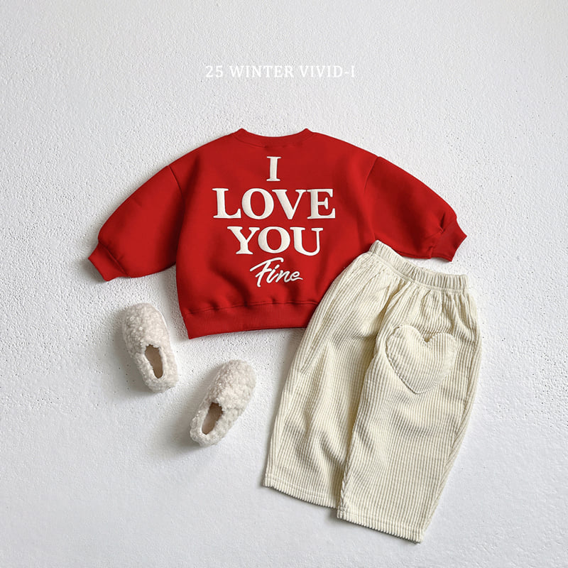Vivid I - Korean Children Fashion - #todddlerfashion - Heart Pocket Corduroy Pants - 6