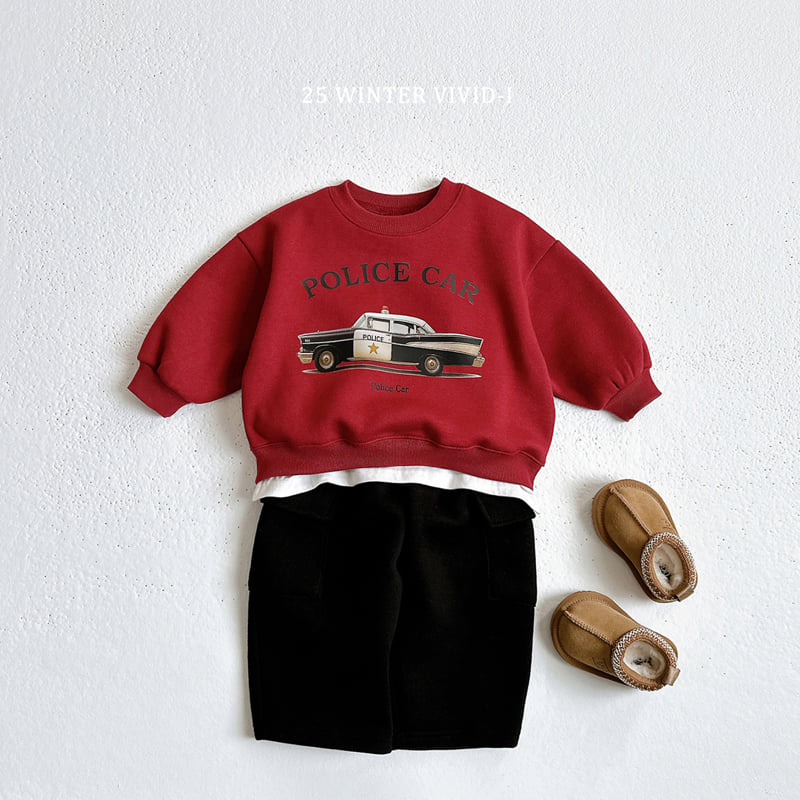 Vivid I - Korean Children Fashion - #todddlerfashion - Wide Fleece Cargo Pants - 10