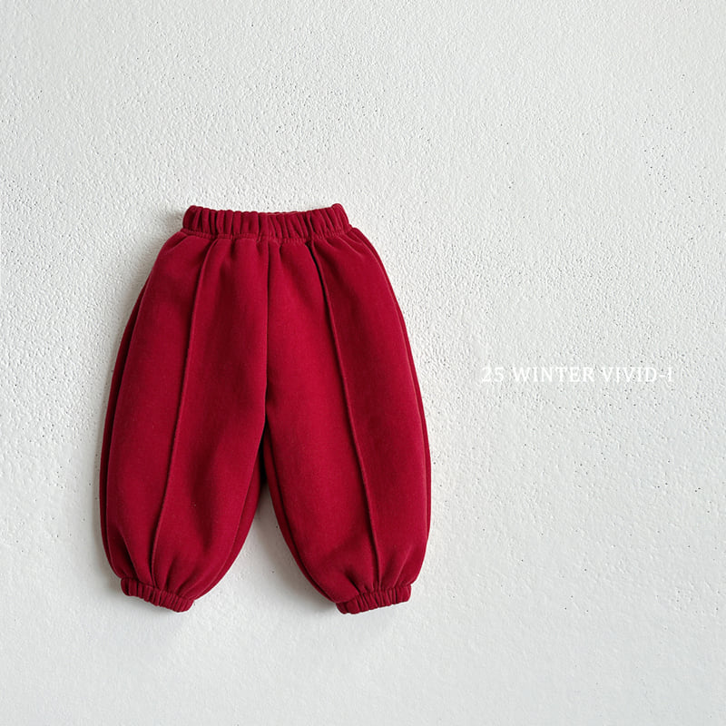 Vivid I - Korean Children Fashion - #todddlerfashion - Pintuck Fleece Jogger Pants - 5