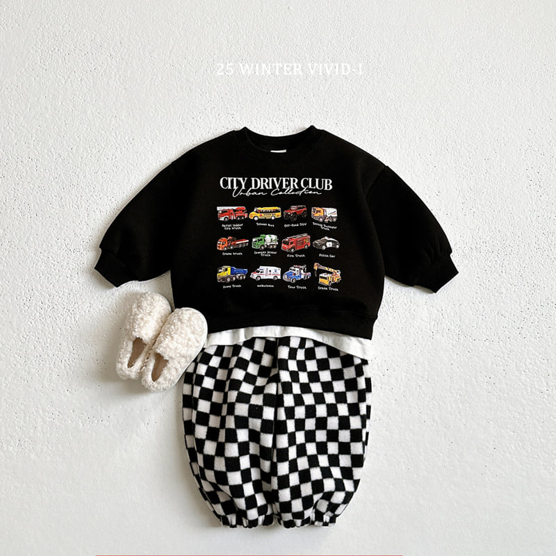 Vivid I - Korean Children Fashion - #toddlerclothing - Fleece Printed Jogger Pants - 11
