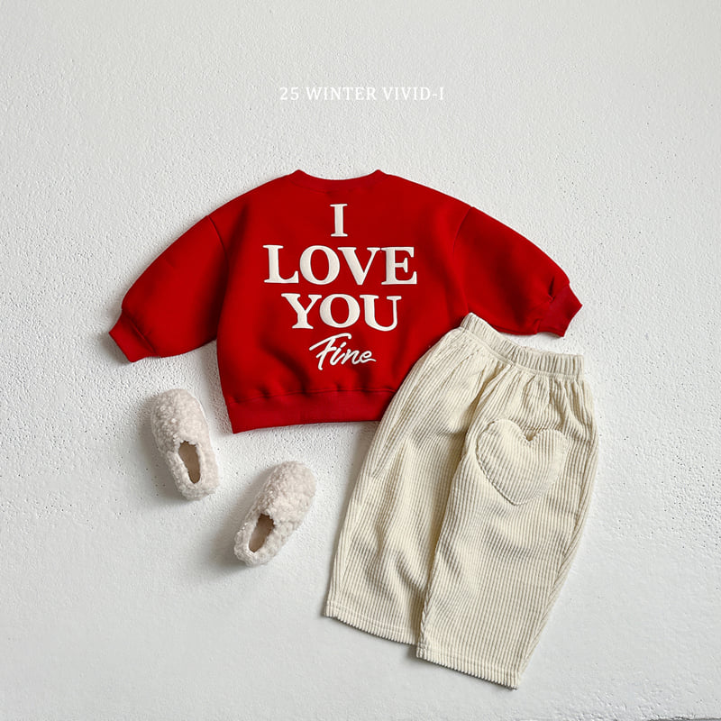Vivid I - Korean Children Fashion - #toddlerclothing - Heart Pocket Corduroy Pants - 7