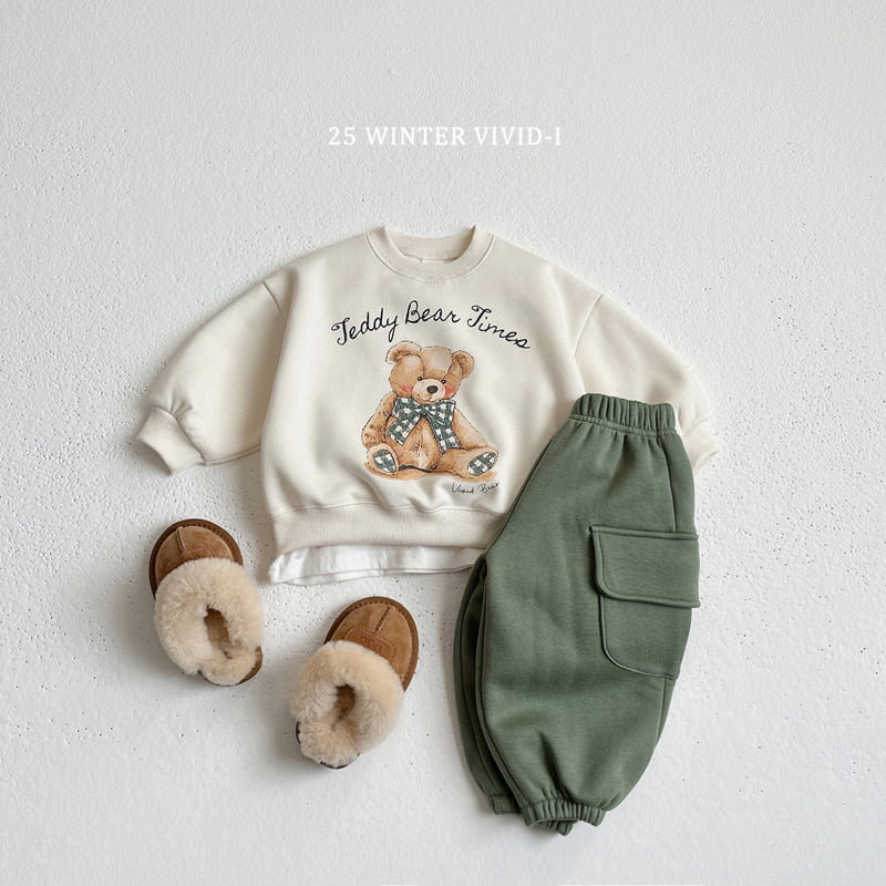 Vivid I - Korean Children Fashion - #toddlerclothing - Winter Cargo Jogger Pants - 9
