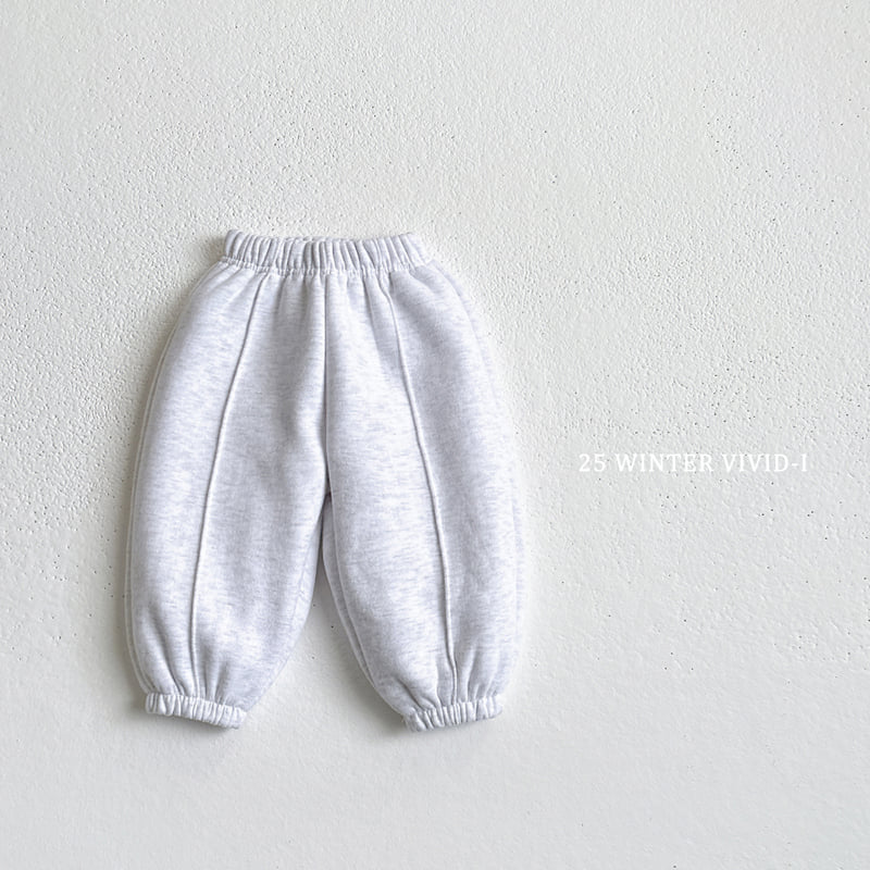 Vivid I - Korean Children Fashion - #toddlerclothing - Pintuck Fleece Jogger Pants - 6