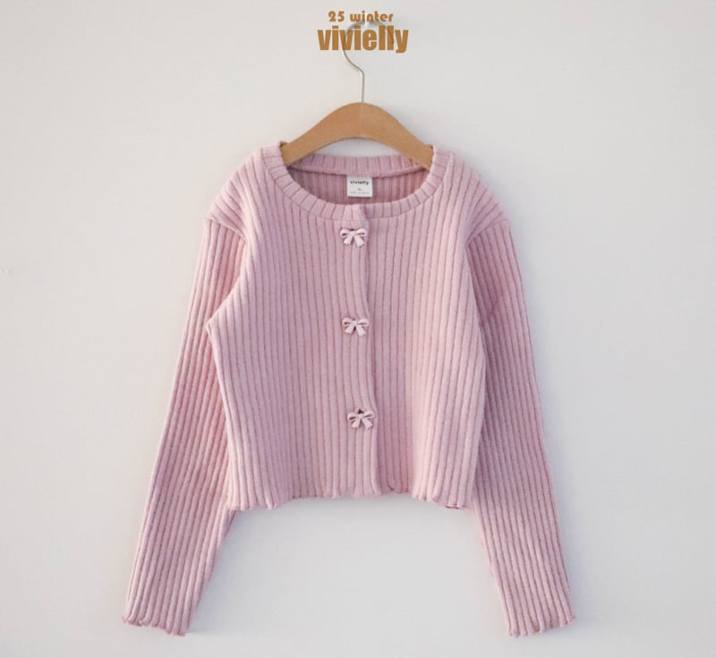 Vivielly - Korean Children Fashion - #childofig - Mellow Cardigan - 11
