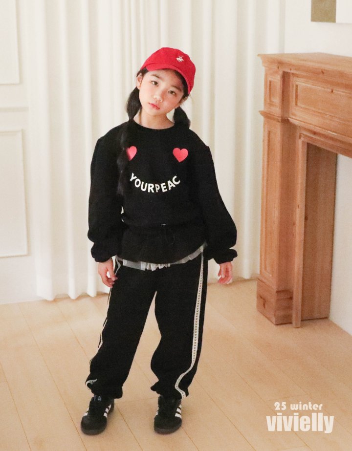 Vivielly - Korean Children Fashion - #childrensboutique - Juicy Jogger Pants - 8
