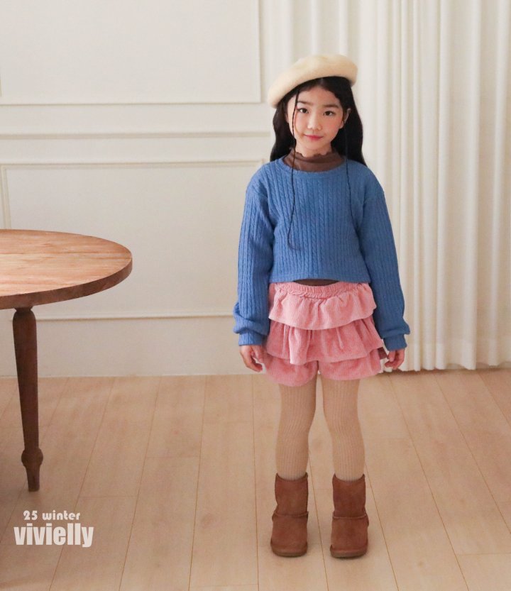 Vivielly - Korean Children Fashion - #childrensboutique - Cable Knit - 7