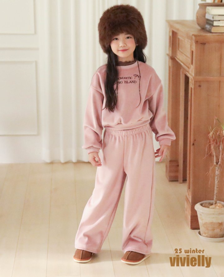 Vivielly - Korean Children Fashion - #childrensboutique - Joy Ribbed Pants - 6