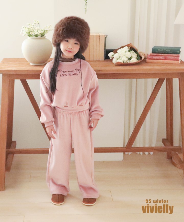 Vivielly - Korean Children Fashion - #childrensboutique - Joy Ribbed Sweatshirt - 5