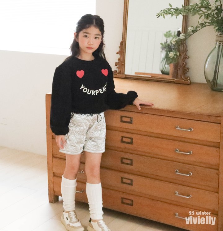 Vivielly - Korean Children Fashion - #childrensboutique - Smoky Quilted Pants - 3