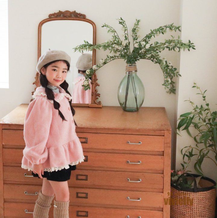 Vivielly - Korean Children Fashion - #discoveringself - Lace Cardigan - 9