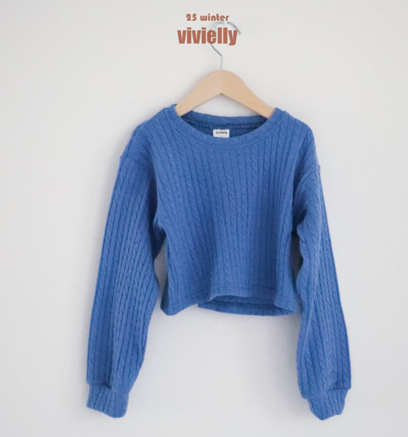 Vivielly - Korean Children Fashion - #fashionkids - Cable Knit - 10