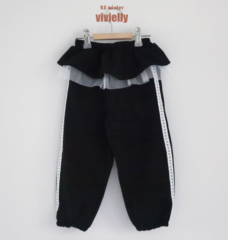 Vivielly - Korean Children Fashion - #kidsshorts - Juicy Jogger Pants - 12