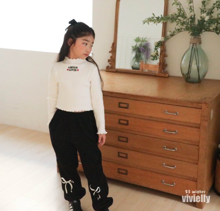 Vivielly - Korean Children Fashion - #kidsshorts - Bonnie Jogger Pants - 3