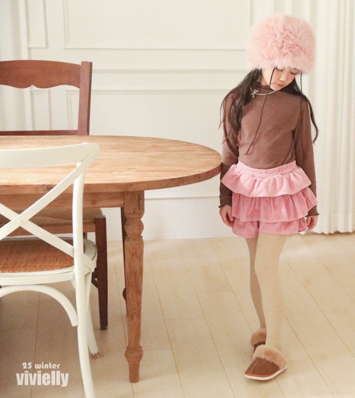 Vivielly - Korean Children Fashion - #kidsstore - Hippie Brushed Tee