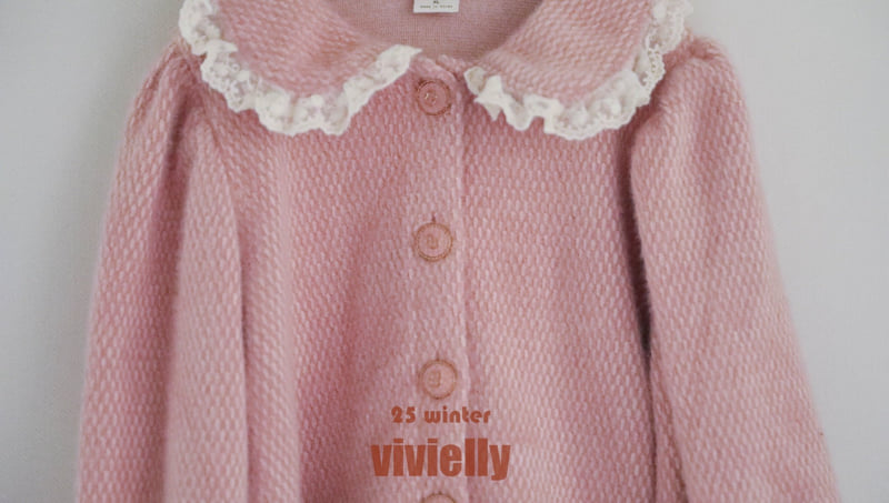 Vivielly - Korean Children Fashion - #kidsstore - Lace Cardigan - 12