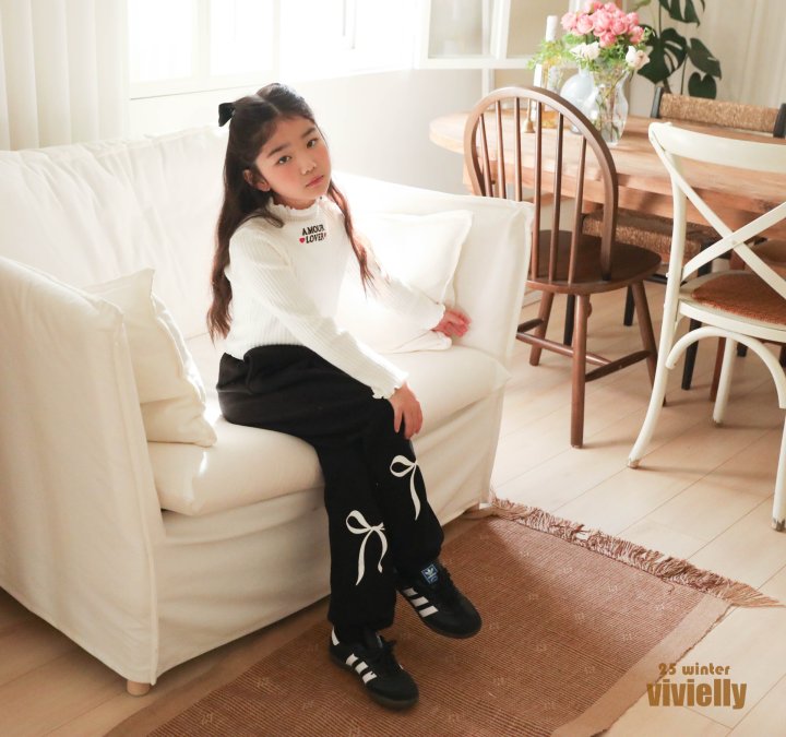 Vivielly - Korean Children Fashion - #kidzfashiontrend - Bonnie Jogger Pants - 5